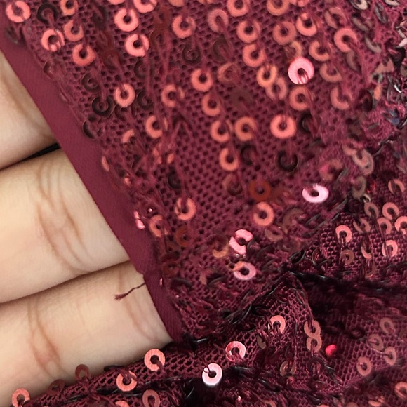 Maurices wine 2X sparkle dress - Picture 5 of 5